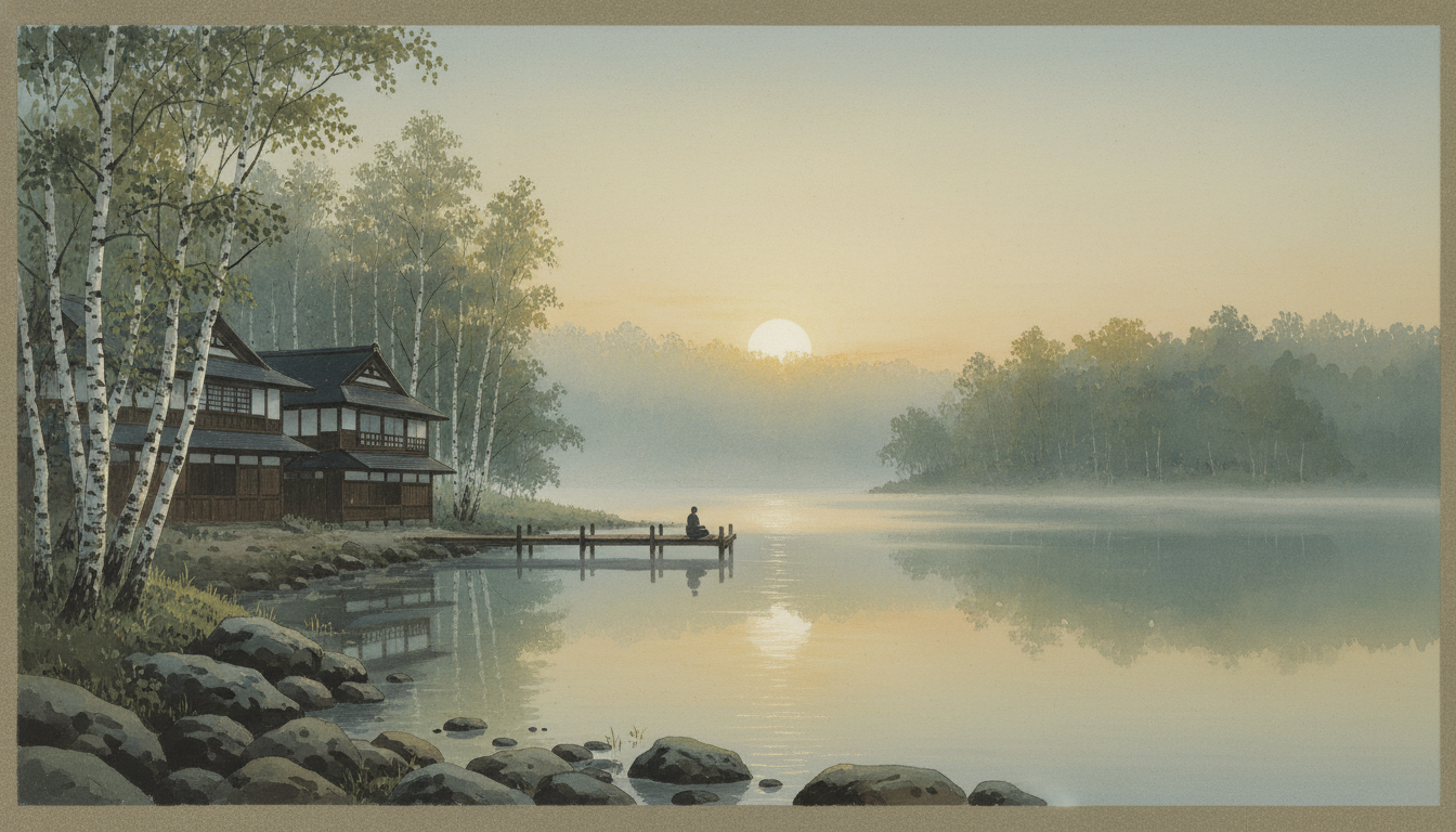 早朝の湖畔で静かな時間を過ごせる宿【白樺湖】はどこ？絶景独り占めの秘密とは？