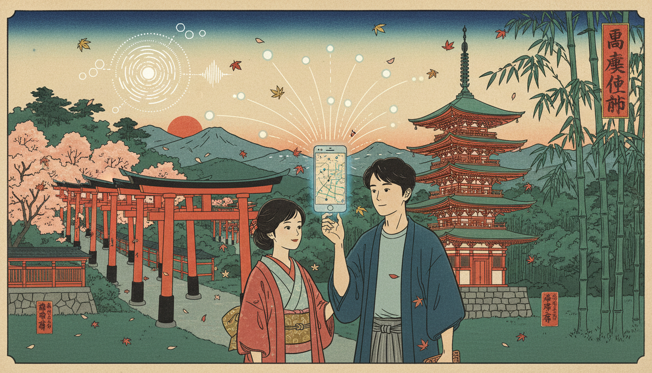 京都の映えスポット巡り、最高の思い出にするためのAI活用術とは?
