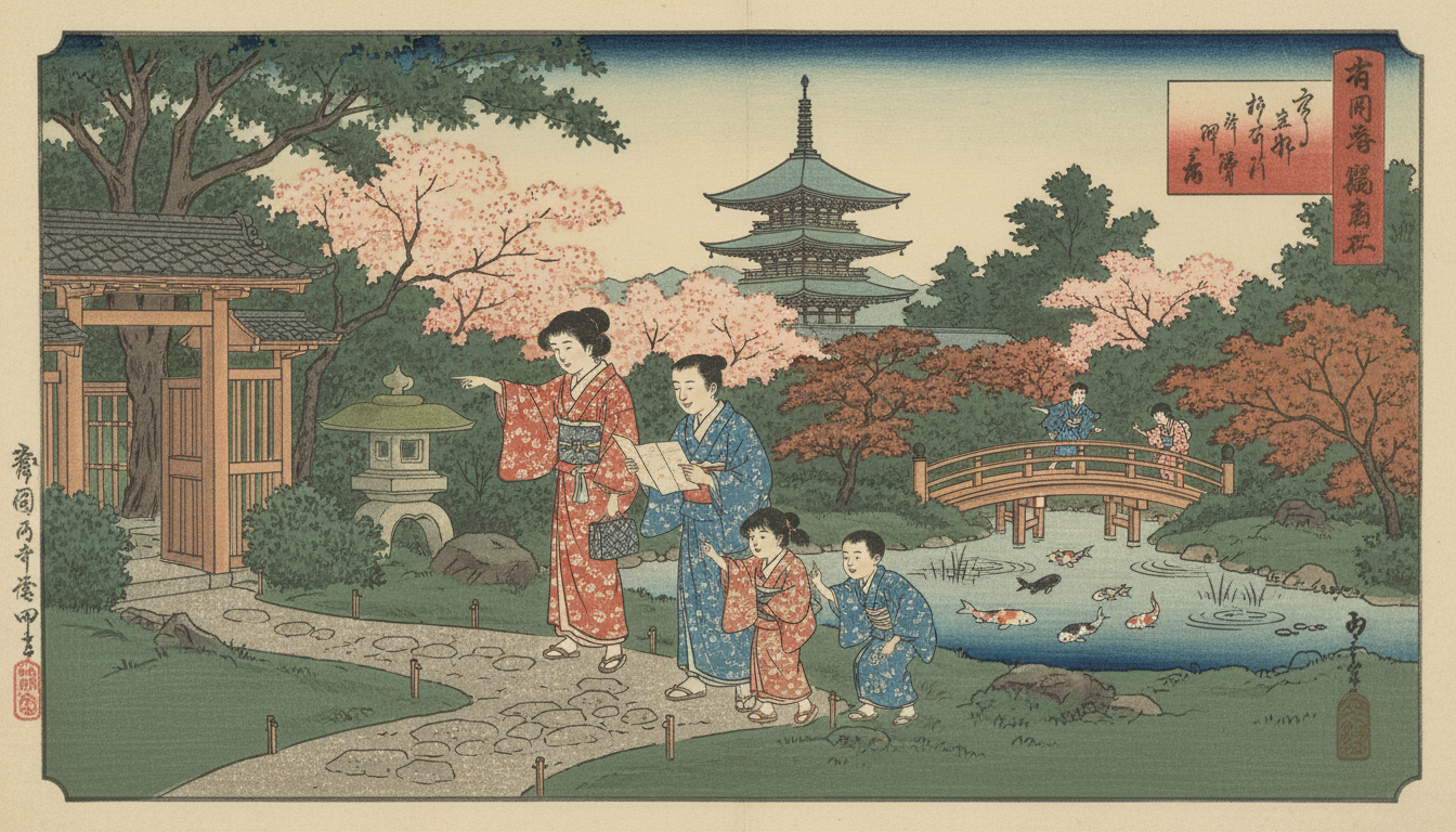 京都での家族旅行、移動少なめでも最高に楽しめるって知ってました?