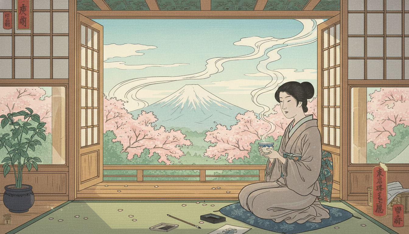 朝の習慣を整え、白湯と窓開けで心と体に彩りを添える豊かな一日を始めませんか？