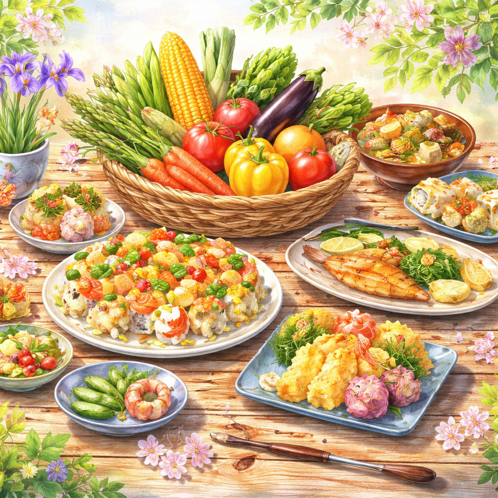 毎日を彩る！旬の野菜と行事食レシピで食卓を豊かにしませんか？