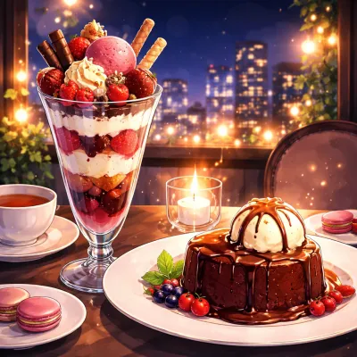 自分へのご褒美に選ぶなら？夜パフェ・夜スイーツが心を満たす理由とは？