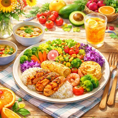 彩り豊かなワンプレートで視覚から楽しむ食事！毎日の食卓を豊かにする秘訣とは？