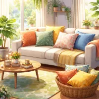 お部屋の模様替え、クッション一つで劇的に雰囲気を変える秘訣とは？