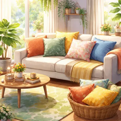 お部屋の模様替え、クッション一つで劇的に雰囲気を変える秘訣とは？