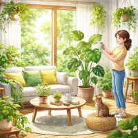 毎日の暮らしに彩りを！グリーンのあるインテリアで観葉植物を上手に育てる秘訣とは？