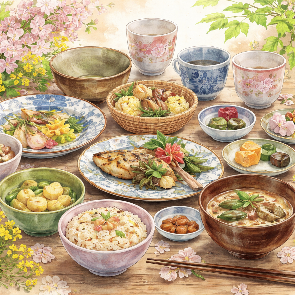 季節を味わう和の食器入門って？日々の食卓がもっと豊かになる秘密を解説！