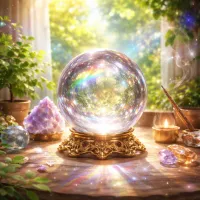 水晶球（クリスタル 8cm）が日常に彩りを添える？風水や瞑想で心豊かにする秘密とは？