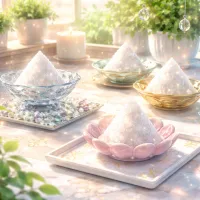 盛り塩の交換不要タイプって本当に効果があるの？手軽に日常に彩りを添える秘密とは？