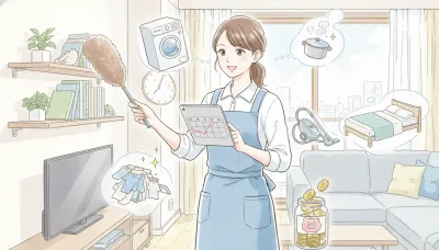 家事代行バイトはスキマ時間だけで1ヶ月いくら稼げる？リアルな収入と失敗しない始め方