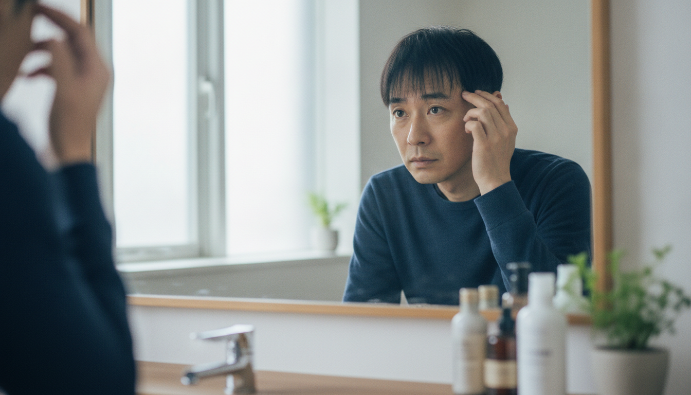 30代男性の前髪がスカスカに見える原因とは？今日からできる改善・対策を徹底解説