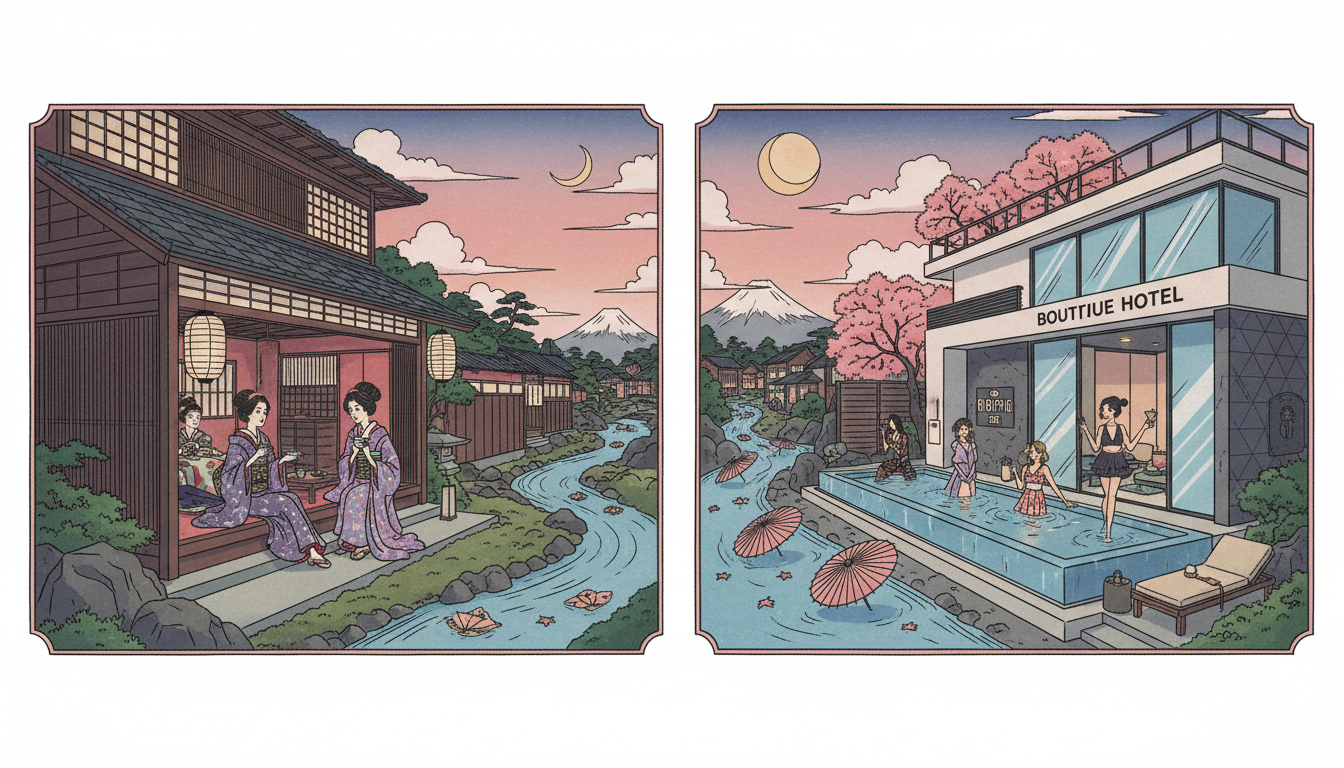 なぜこの二極化が女子旅に人気なの？