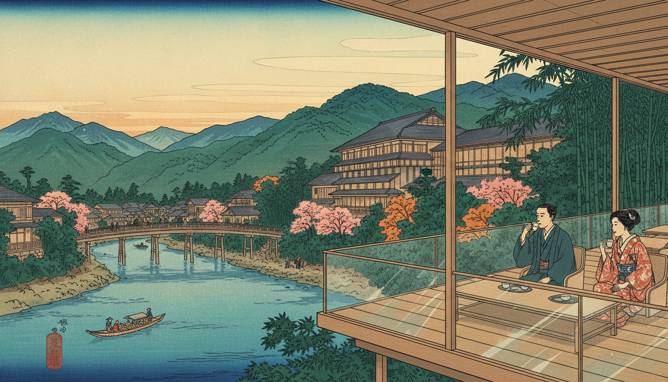 京都嵐山で非日常を味わう！おしゃれカフェ＆ホテルが叶える贅沢な時間