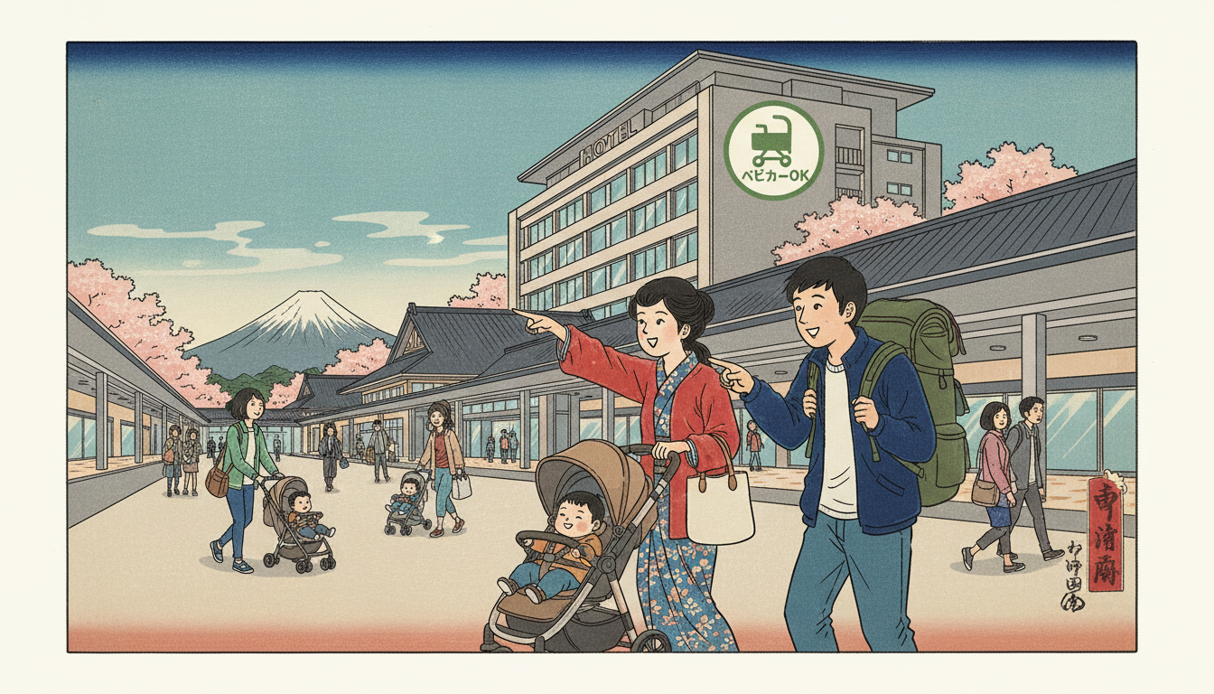 京都駅周辺！ベビーカーOKな「神ホテル」を厳選紹介！