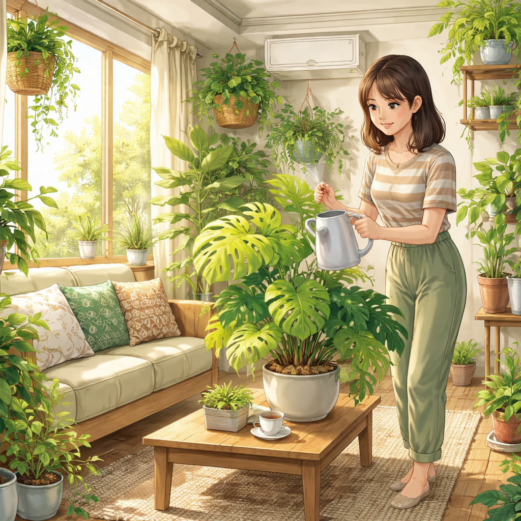 日常に小さな変化を！グリーンのある暮らしで心豊かに