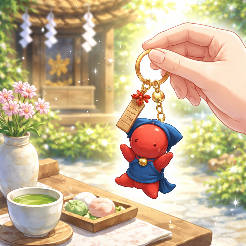 ご祈祷済みさるぼぼキーホルダーは、あなたの日常に寄り添う特別なお守り