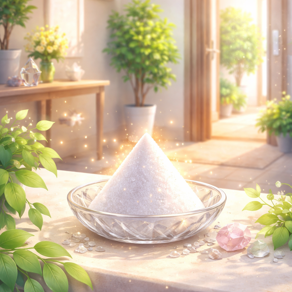 面倒な交換なし！盛り塩（交換不要タイプ）で手軽に開運＆空間浄化を叶えましょう