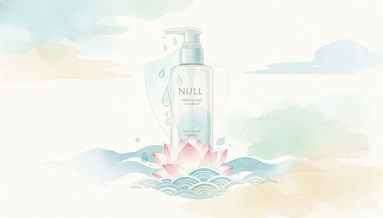 なぜNULLウォータープルーフ日焼け止めは敏感肌に優しいと評価されるのか？